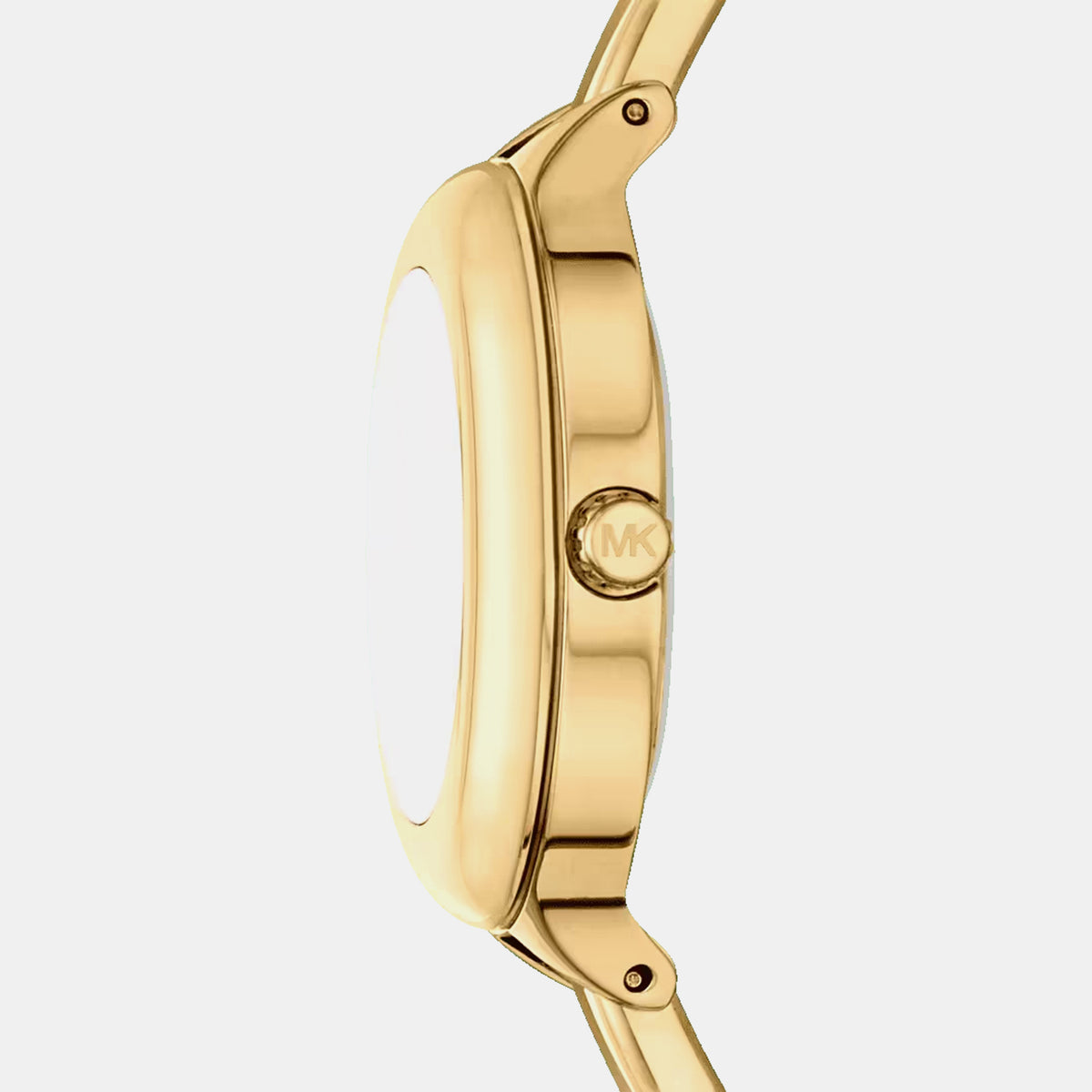 Izzy Women Quartz Gold Dial Analog Stainless Steel Watch MK4929