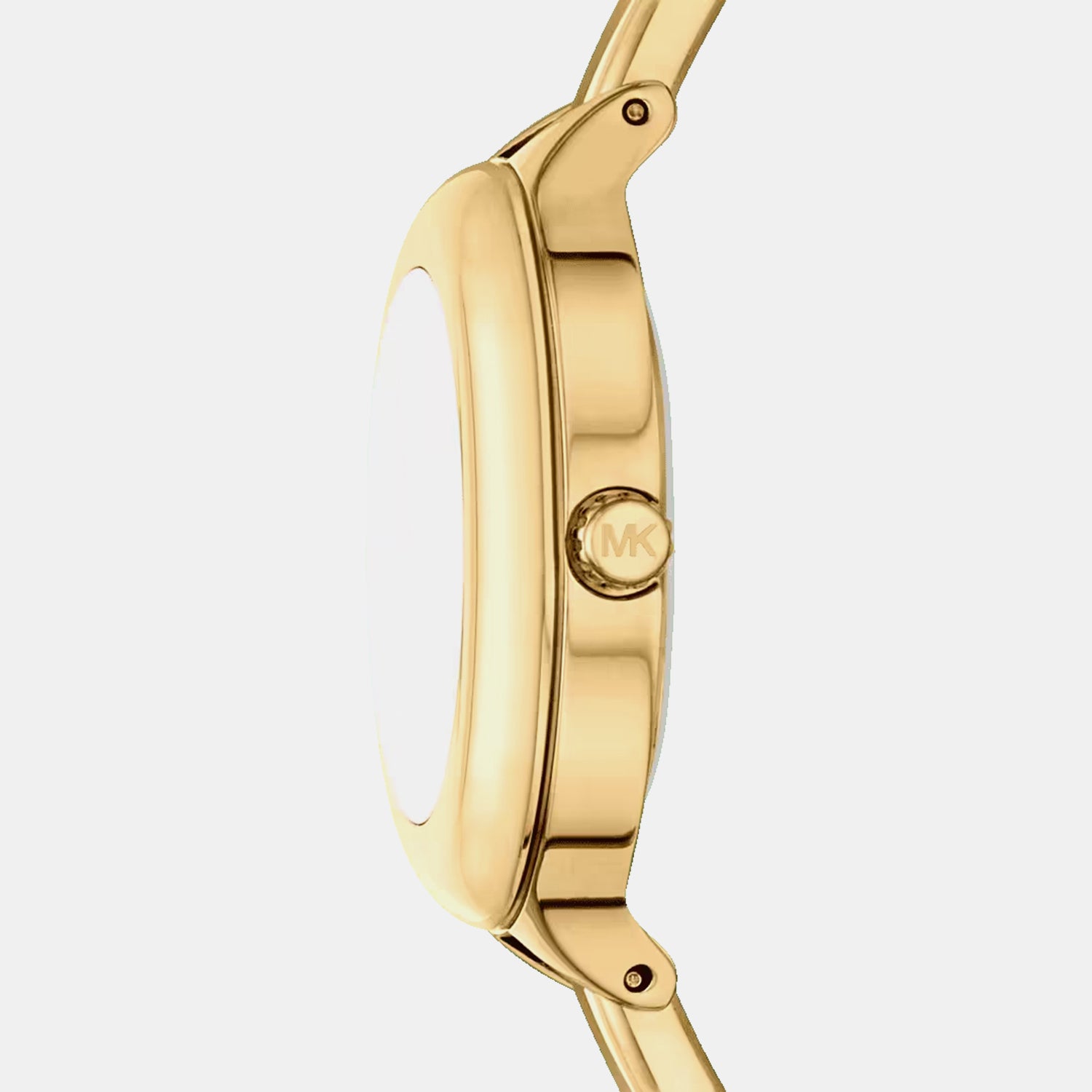 Izzy Women Quartz Gold Dial Analog Stainless Steel Watch MK4929