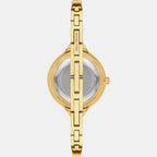 Izzy Women Quartz Gold Dial Analog Stainless Steel Watch MK4929
