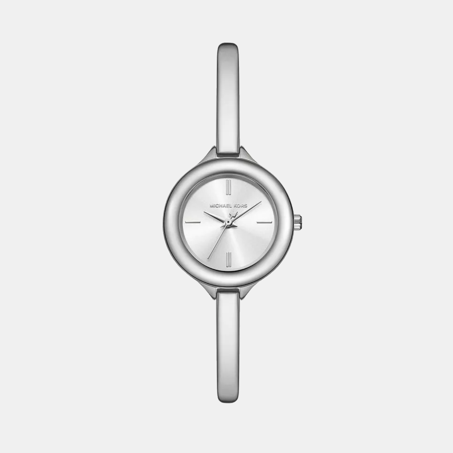 Izzy Women Quartz Silver Dial Analog Stainless Steel Watch MK4930