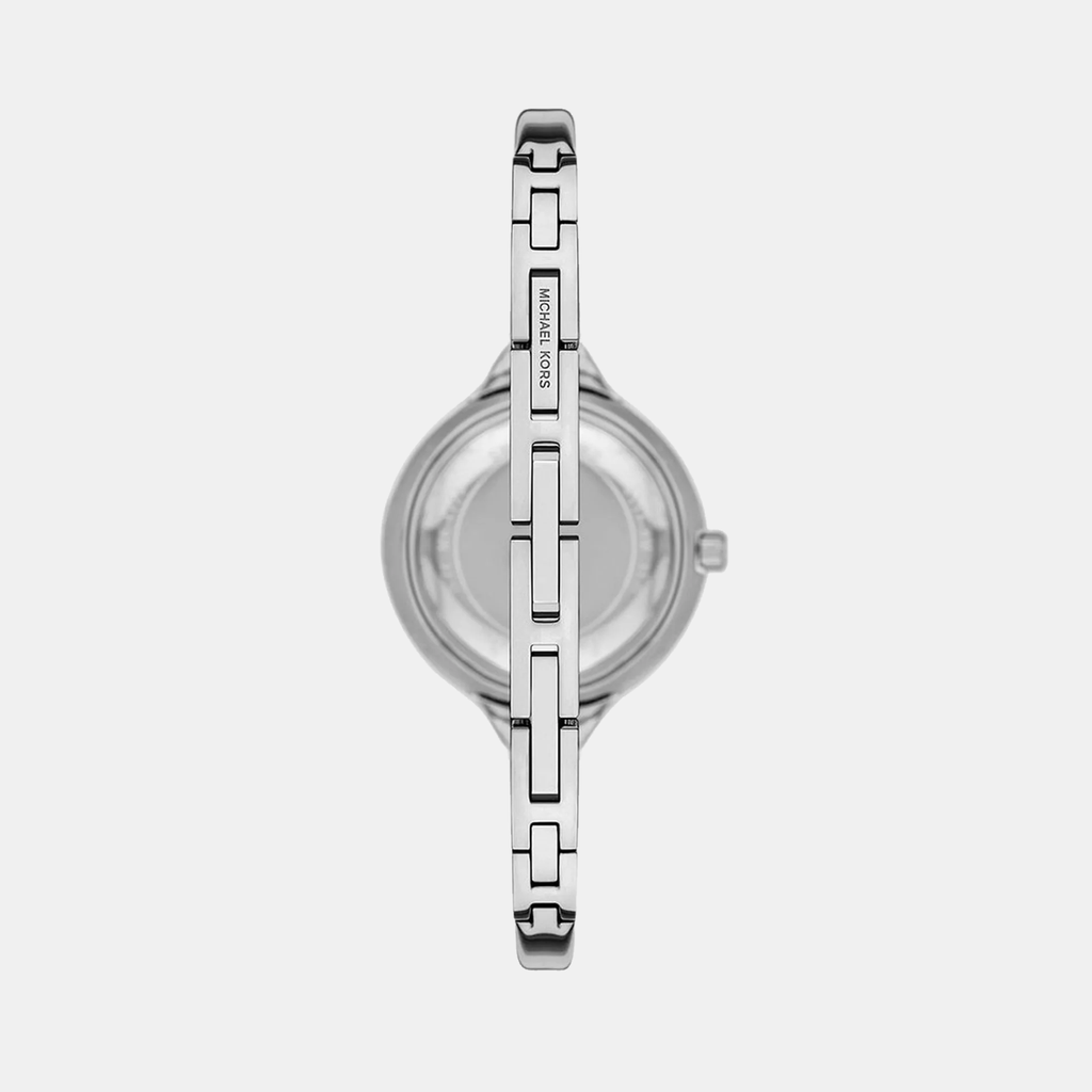 Izzy Women Quartz Silver Dial Analog Stainless Steel Watch MK4930