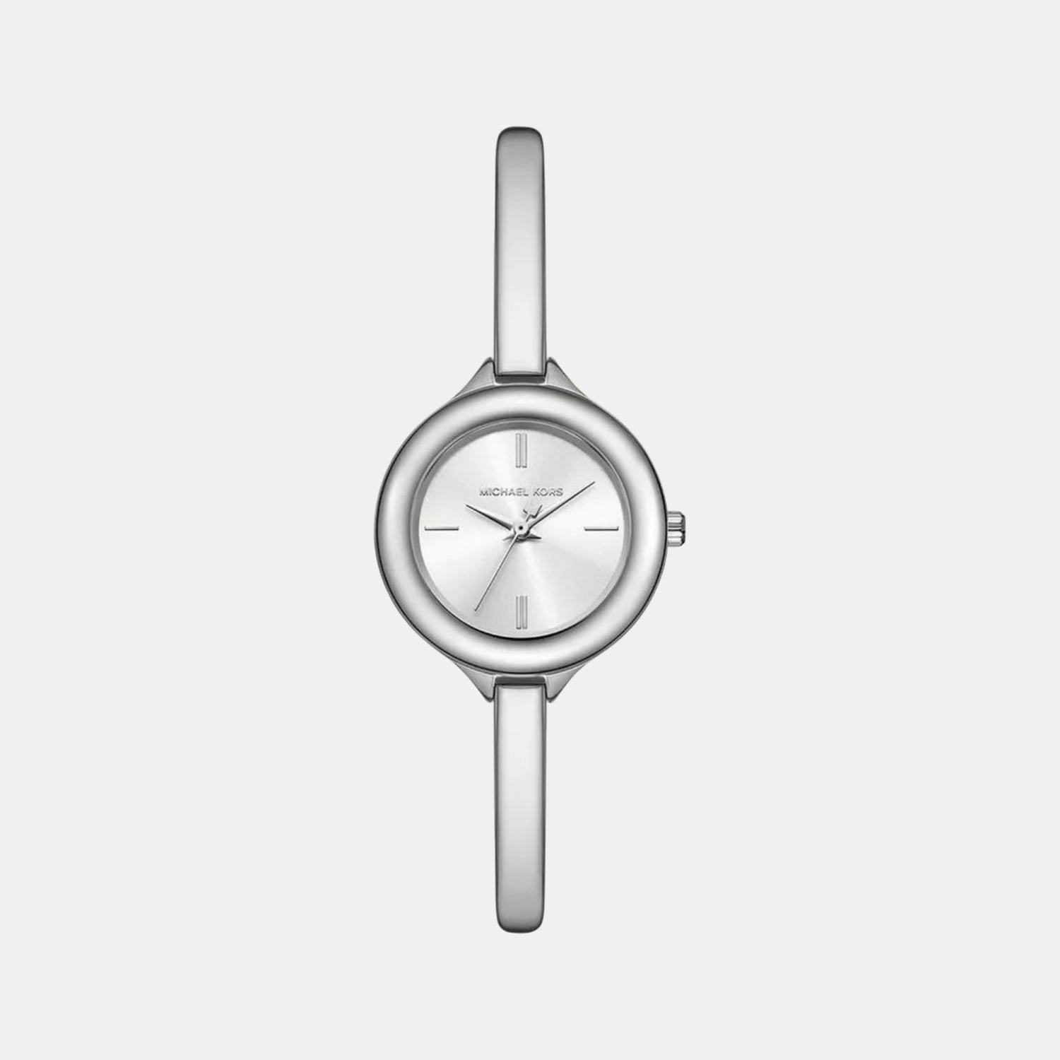 Izzy Women Quartz Silver Dial Analog Stainless Steel Watch MK4930