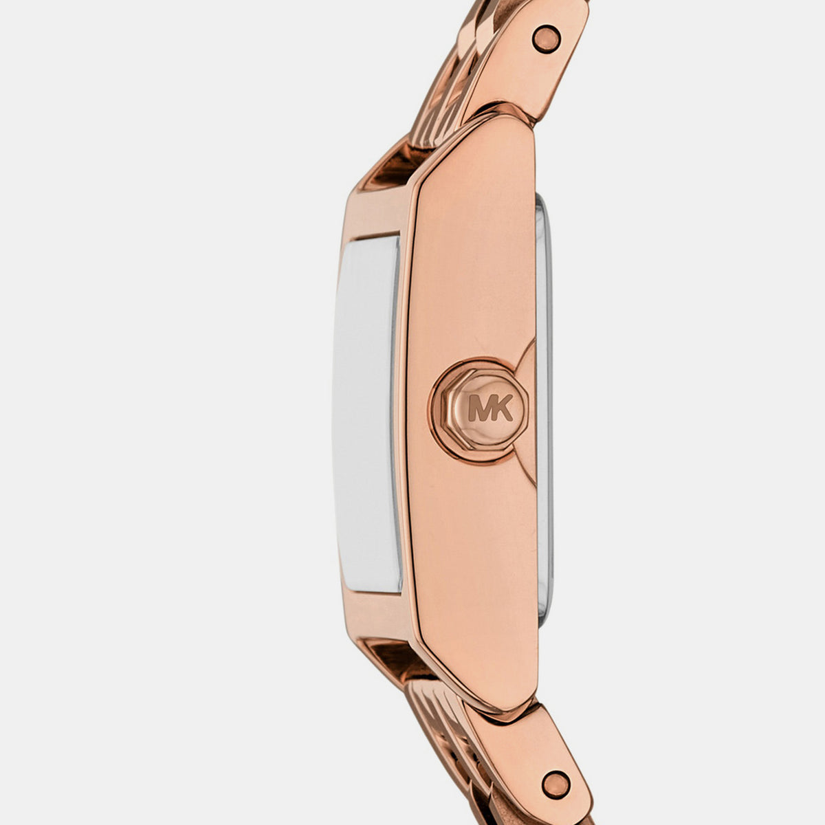 Georgie Women Quartz Rose Gold Dial Analog Stainless Steel Watch MK4932
