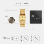 Georgie Women Quartz Gold Dial Analog Stainless Steel Watch MK4934