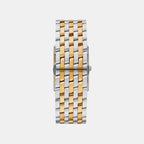 Georgie Women Quartz Silver Dial Analog Stainless Steel Watch MK4935
