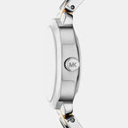 Maude Women Quartz Silver Dial Analog Stainless Steel Watch MK4956