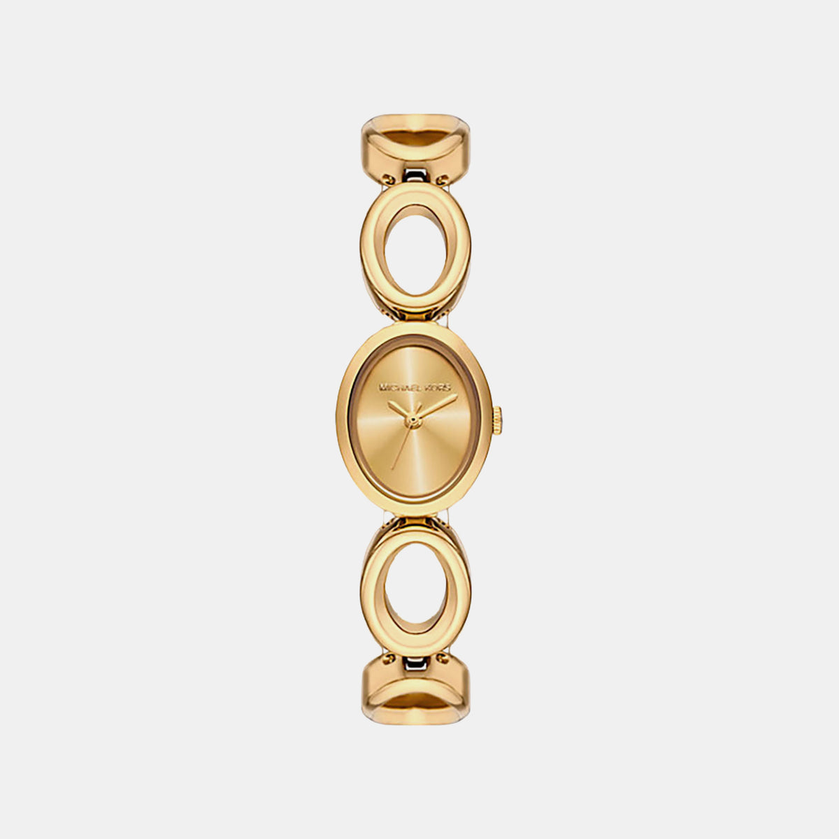 Maude Women Quartz Gold Dial Analog Stainless Steel Watch MK4957