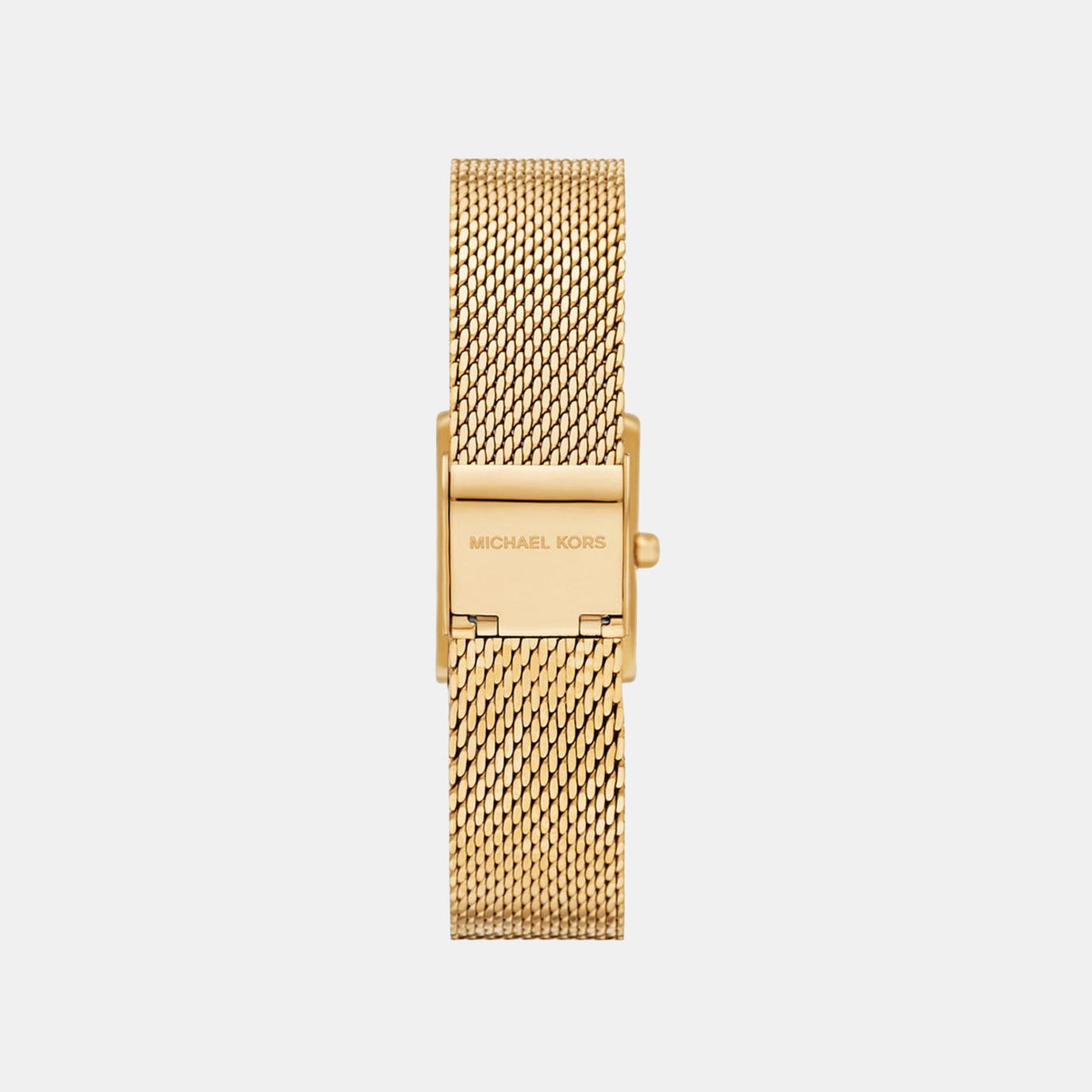 Georgie Women Quartz Gold Dial Analog Mesh Watch MK4959