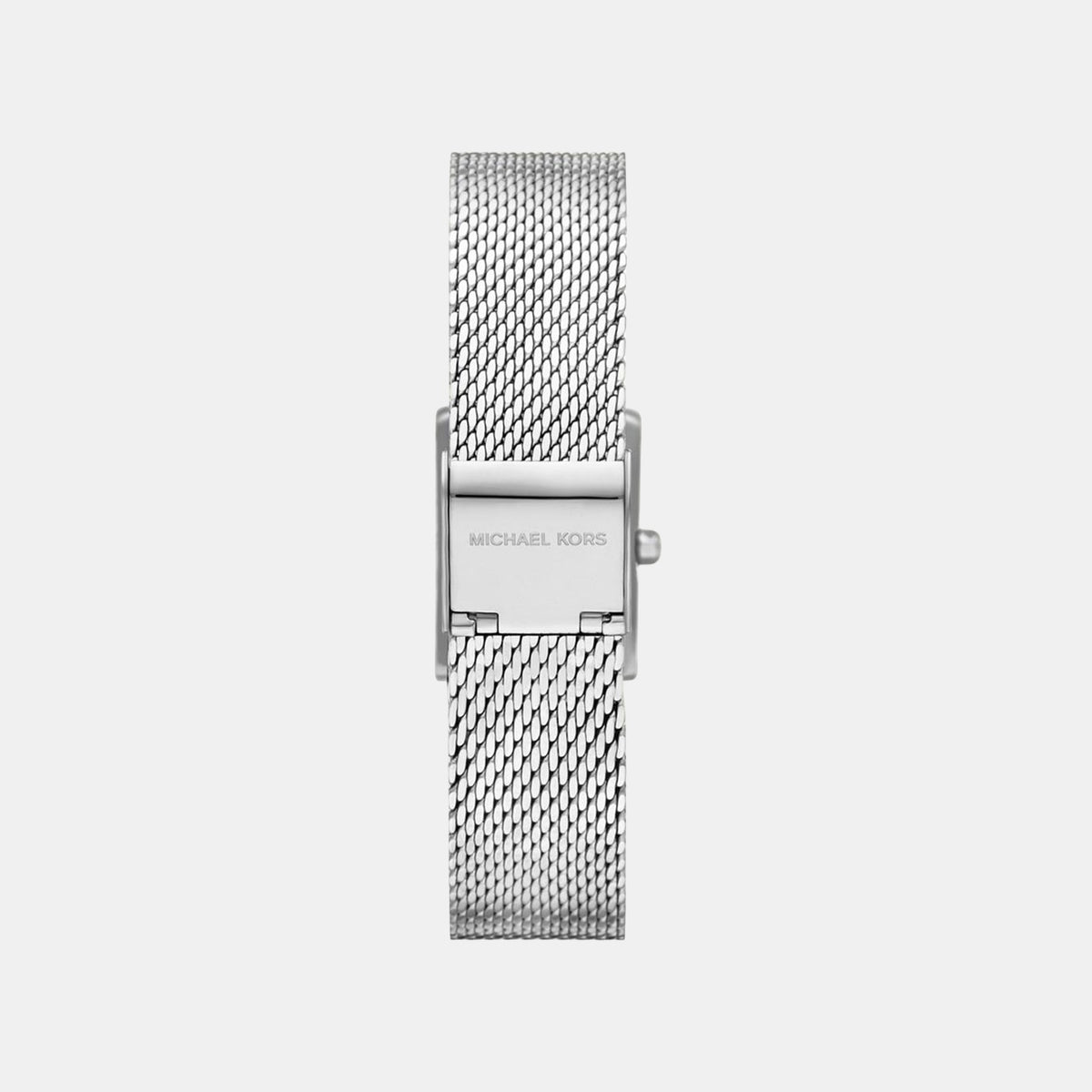 Georgie Women Quartz Silver Dial Analog Mesh Watch MK4961