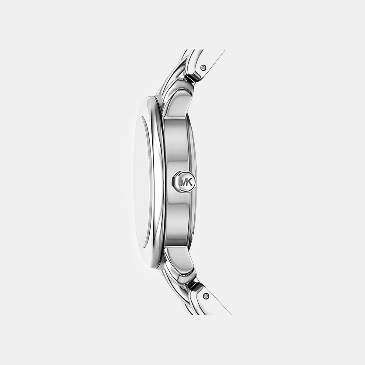 Phoebe Women Quartz Silver Dial Analog Stainless Steel Watch MK4963