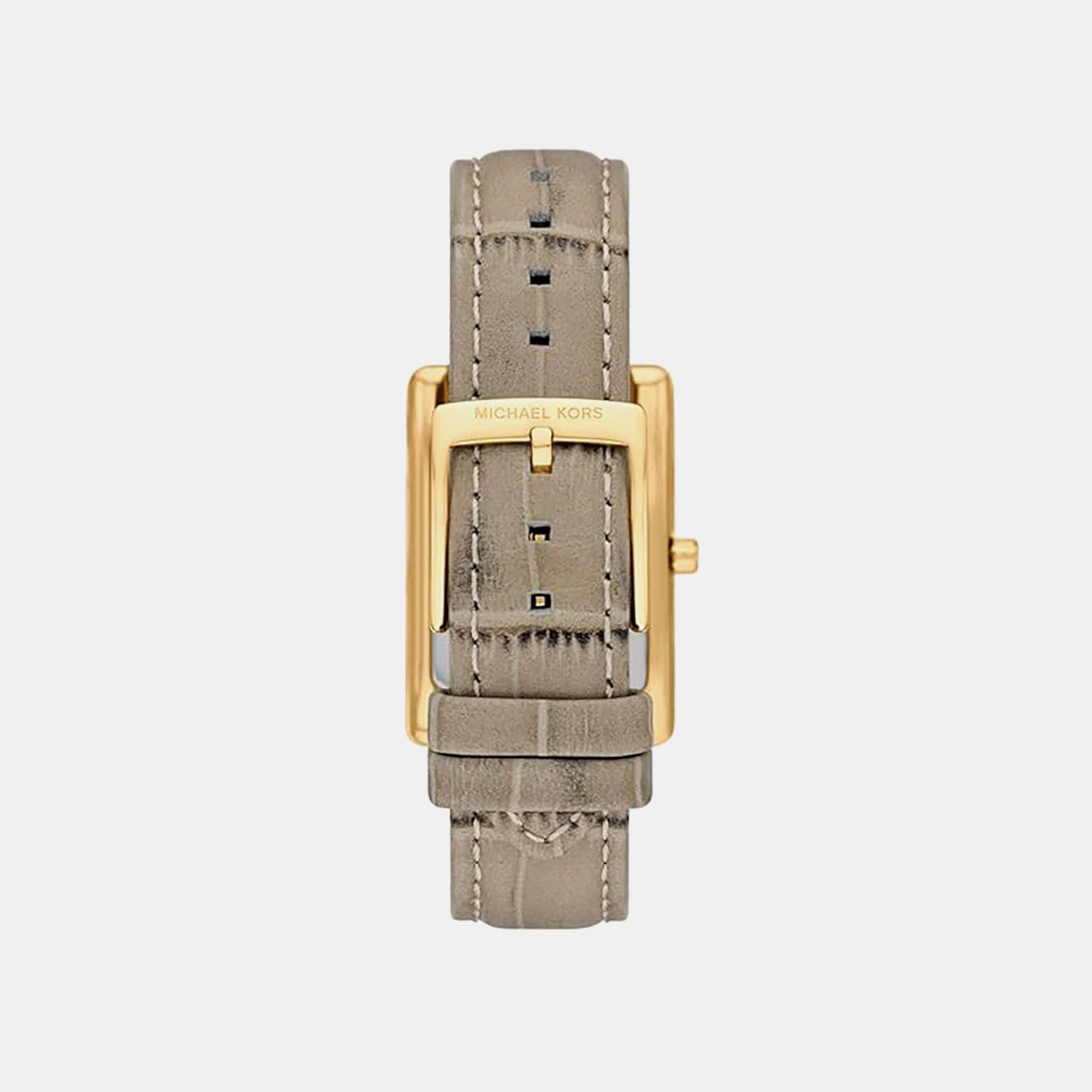 Essex Women Quartz White Dial Analog Leather Watch MK4964