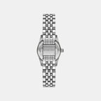 Lexington Women Quartz Red Dial Analog Stainless Steel Watch MK4968