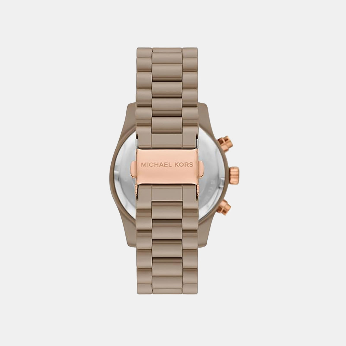Lexington Women Quartz Taupe Dial Chronograph Ceramic Watch MK4970
