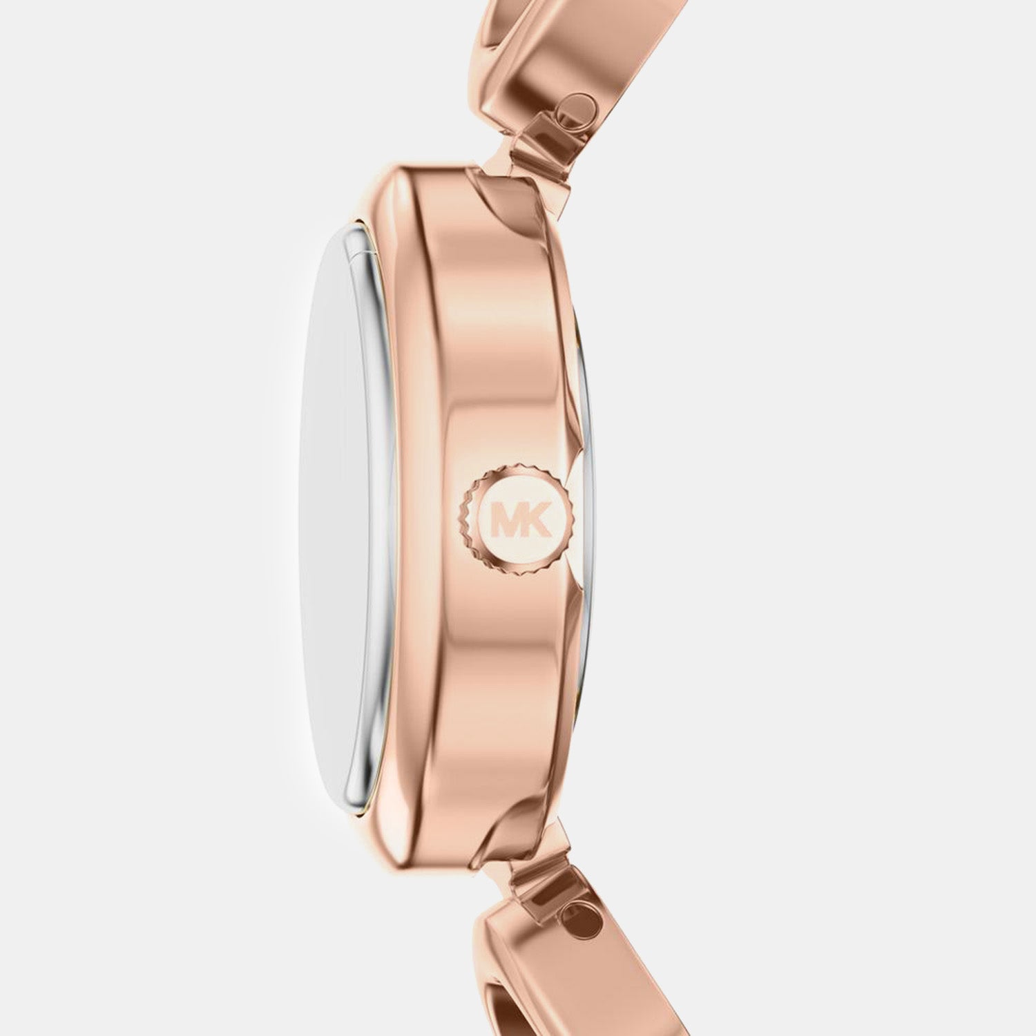 Maude Women Quartz Rose Gold Dial Analog Stainless Steel Watch MK4981