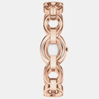 Maude Women Quartz Rose Gold Dial Analog Stainless Steel Watch MK4981