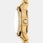 Lexington Women Quartz Gold Dial Analog Stainless Steel Watch MK4992SET