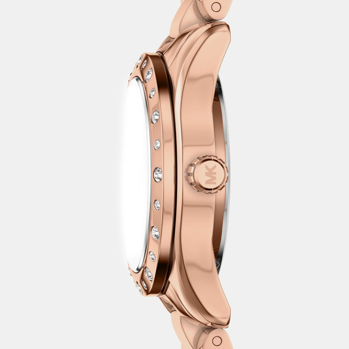 Lexington Women Quartz Rose Gold Dial Analog Stainless Steel Watch MK4994SET