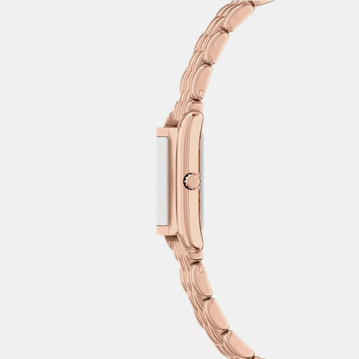 Essex Women Quartz Rose Gold Dial Analog Stainless Steel Watch MK4998