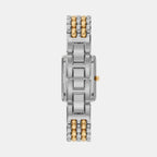 Essex Women Quartz White Dial Analog Stainless Steel Watch MK4999