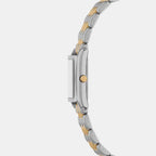 Essex Women Quartz White Dial Analog Stainless Steel Watch MK4999