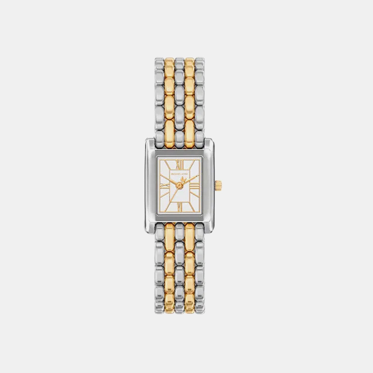 Essex Women Quartz White Dial Analog Stainless Steel Watch MK4999