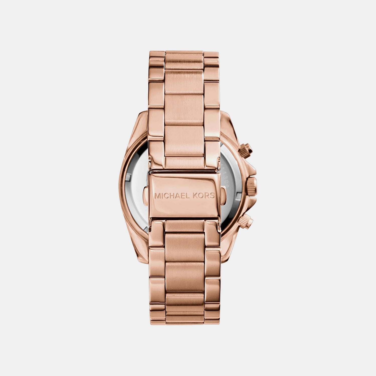 Blair Women Quartz Pink Dial Chronograph Stainless Steel Watch MK5263