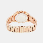 Blair Women Quartz Rose Gold Dial Chronograph Stainless Steel Watch MK5263I