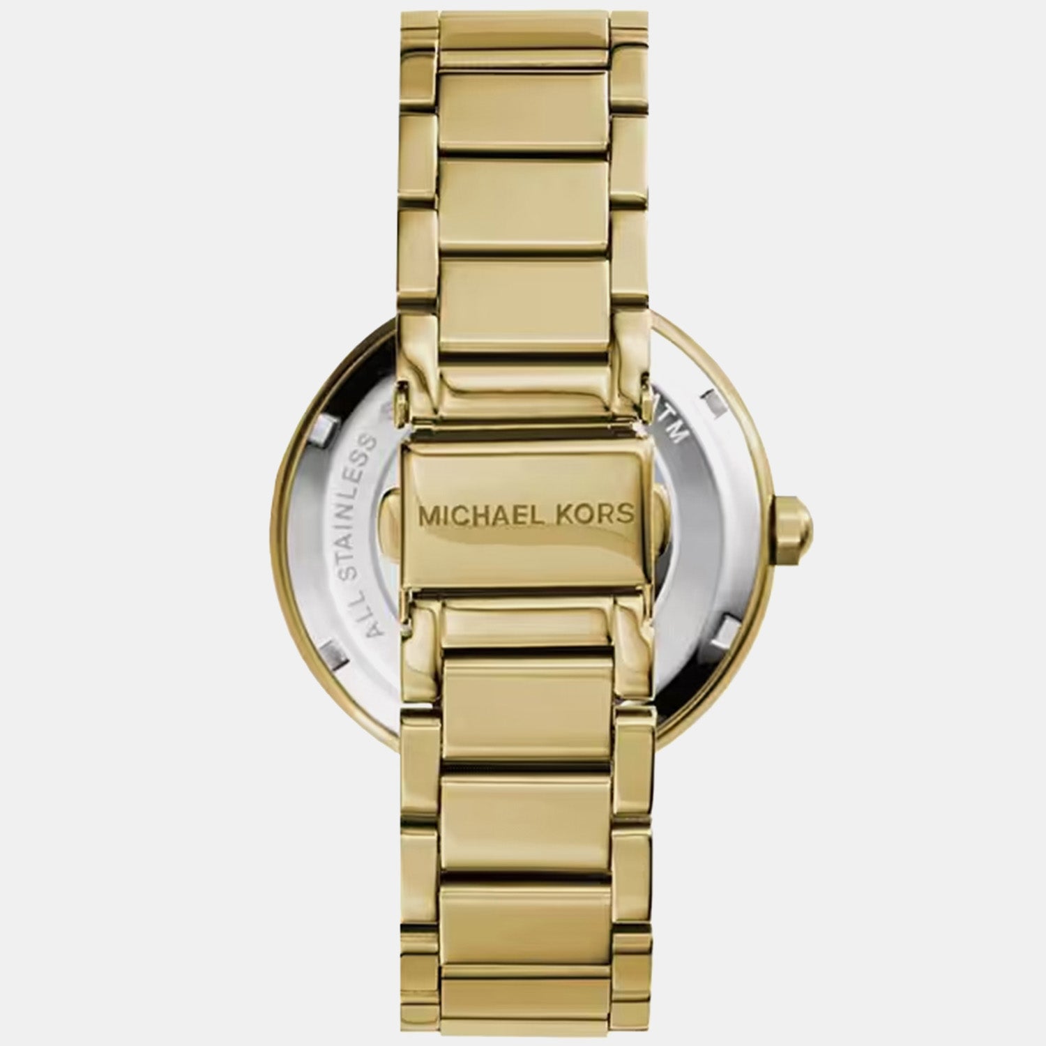Parker Women Quartz Gold Dial Analog Stainless Steel Watch MK5784