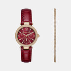 Michael Kors Round Rose Gold Chronograph watch