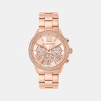 Outlet Brynn Women Quartz Rose Gold Dial Chronograph Stainless Steel Watch MK7200