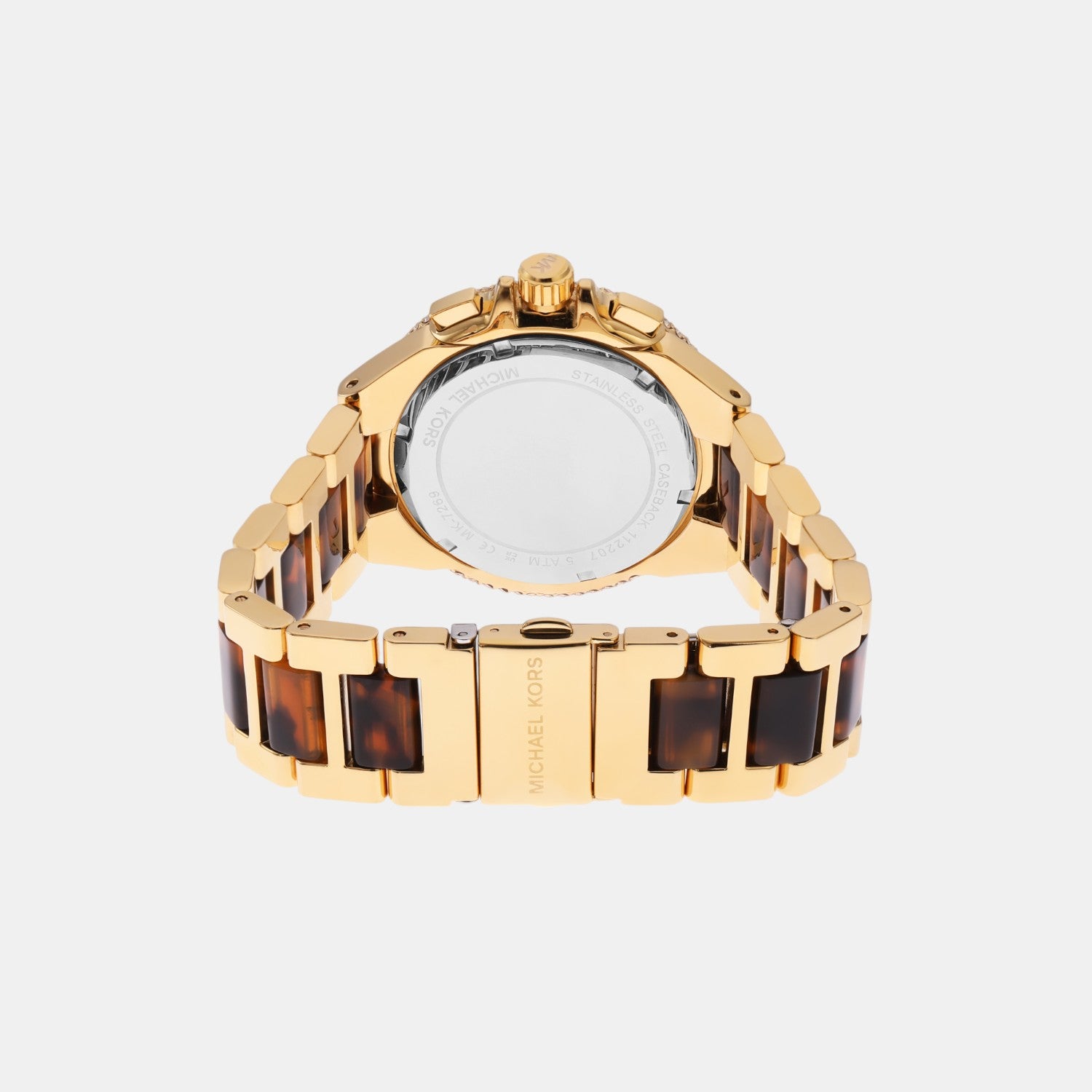 Camille Women Quartz Multi-Colour Dial Chronograph Stainless Steel Watch MK7269