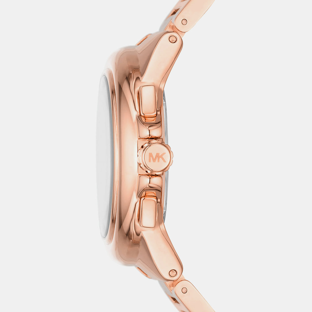Camille Women Quartz Pink Dial Chronograph Stainless Steel Watch MK7271