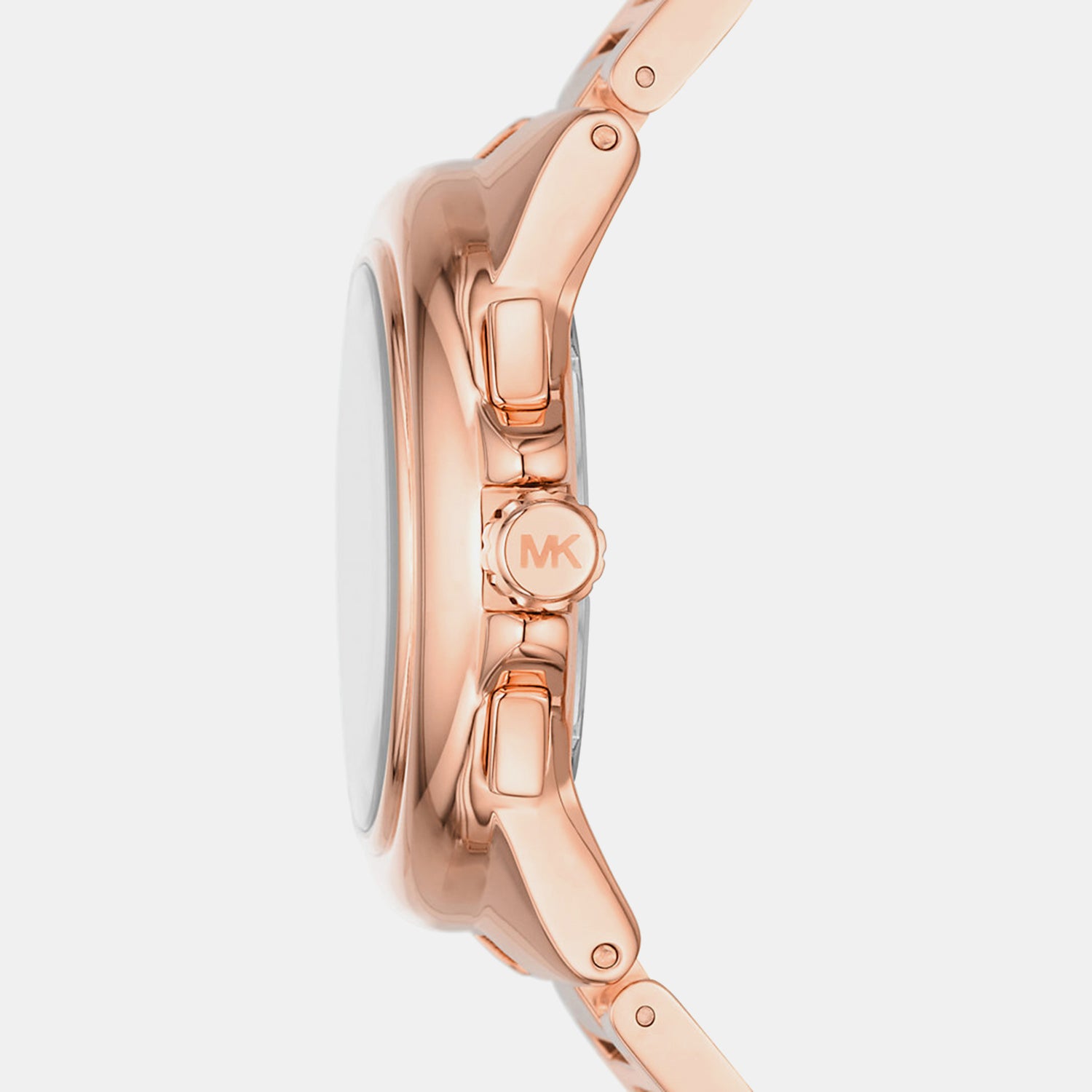 Camille Women Quartz Pink Dial Chronograph Stainless Steel Watch MK7271