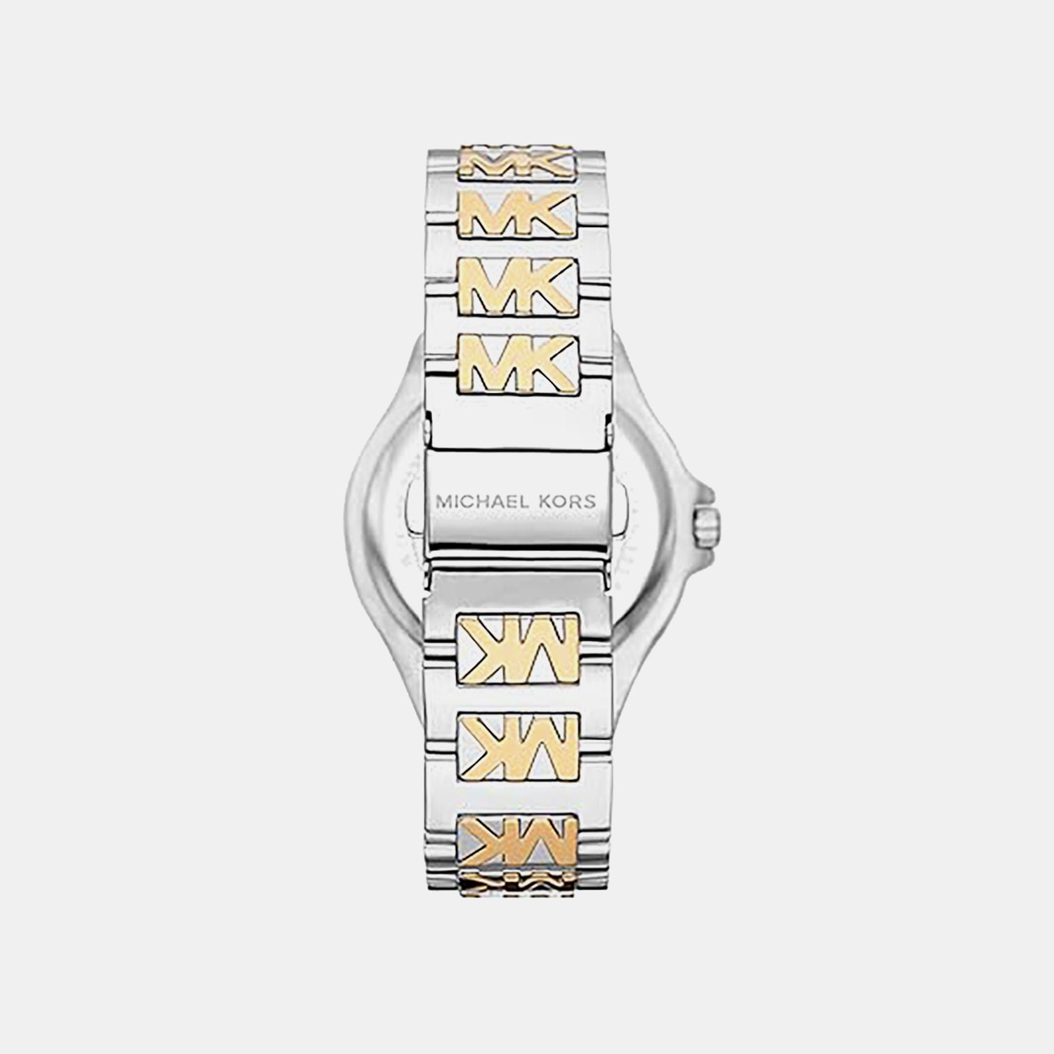 Lennox Women Quartz Silver Dial Analog Stainless Steel Watch MK7338
