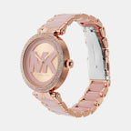 Michael Kors Women Round Pink watch