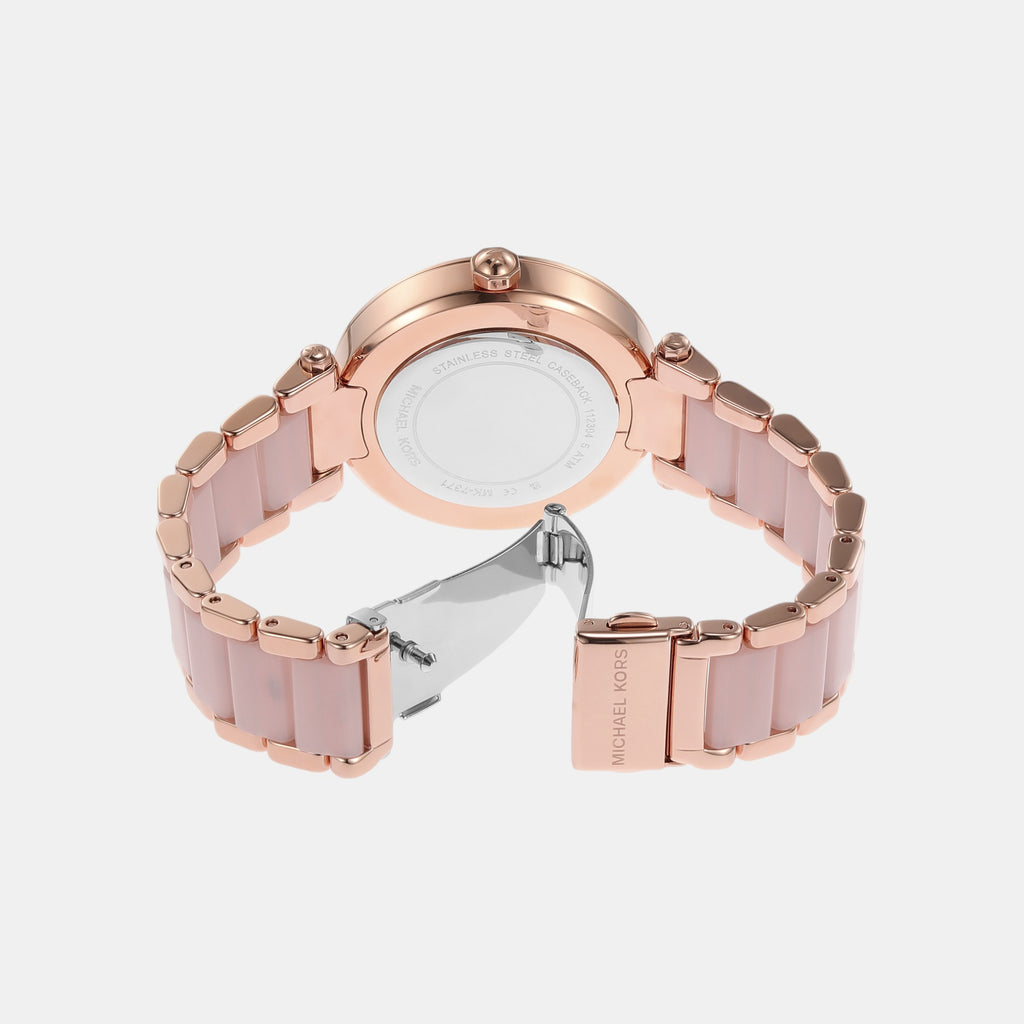 Michael Kors Round Quartz Analog Women watch