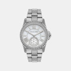 Everest Women Quartz Silver Dial Analog Stainless Steel Watch MK7403