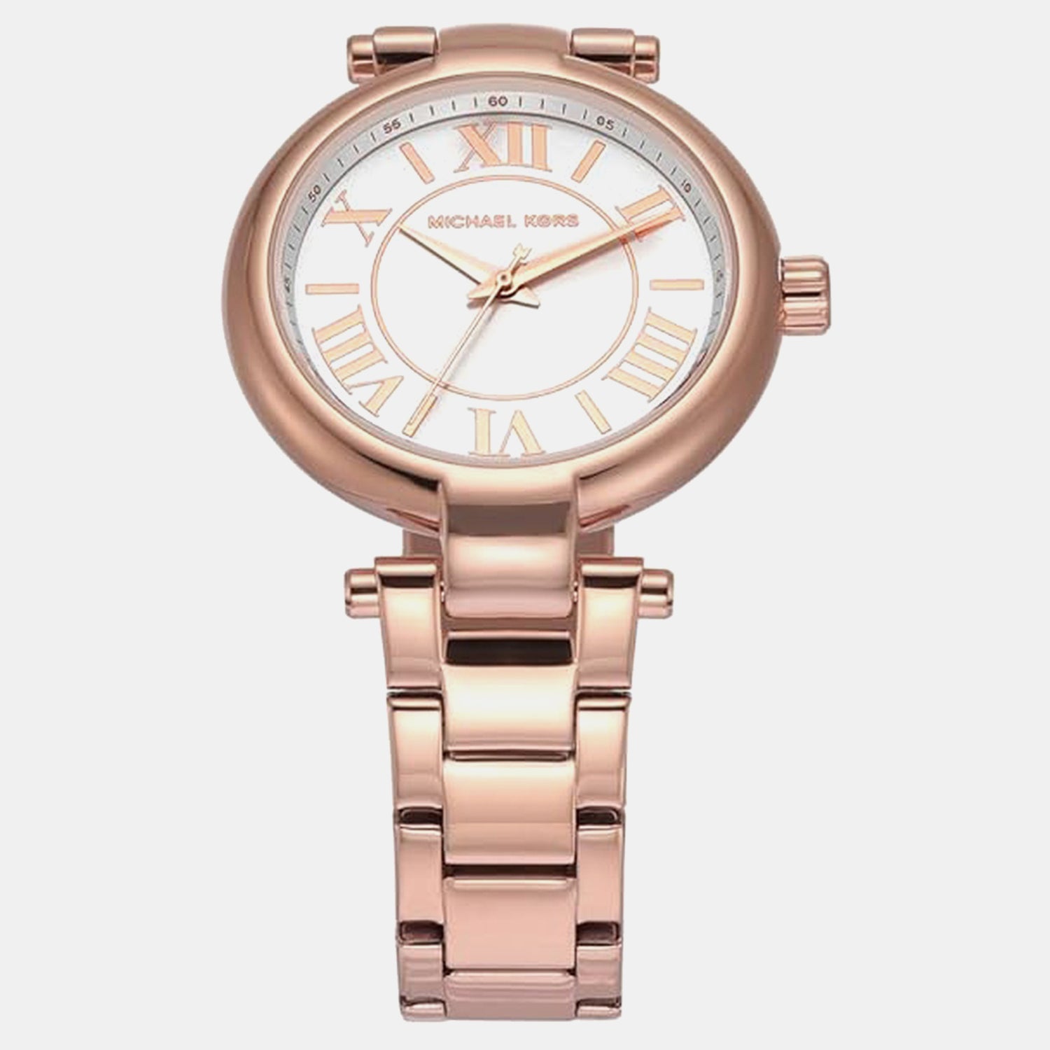 Laney Women Quartz White Dial Analog Stainless Steel Watch MK7419