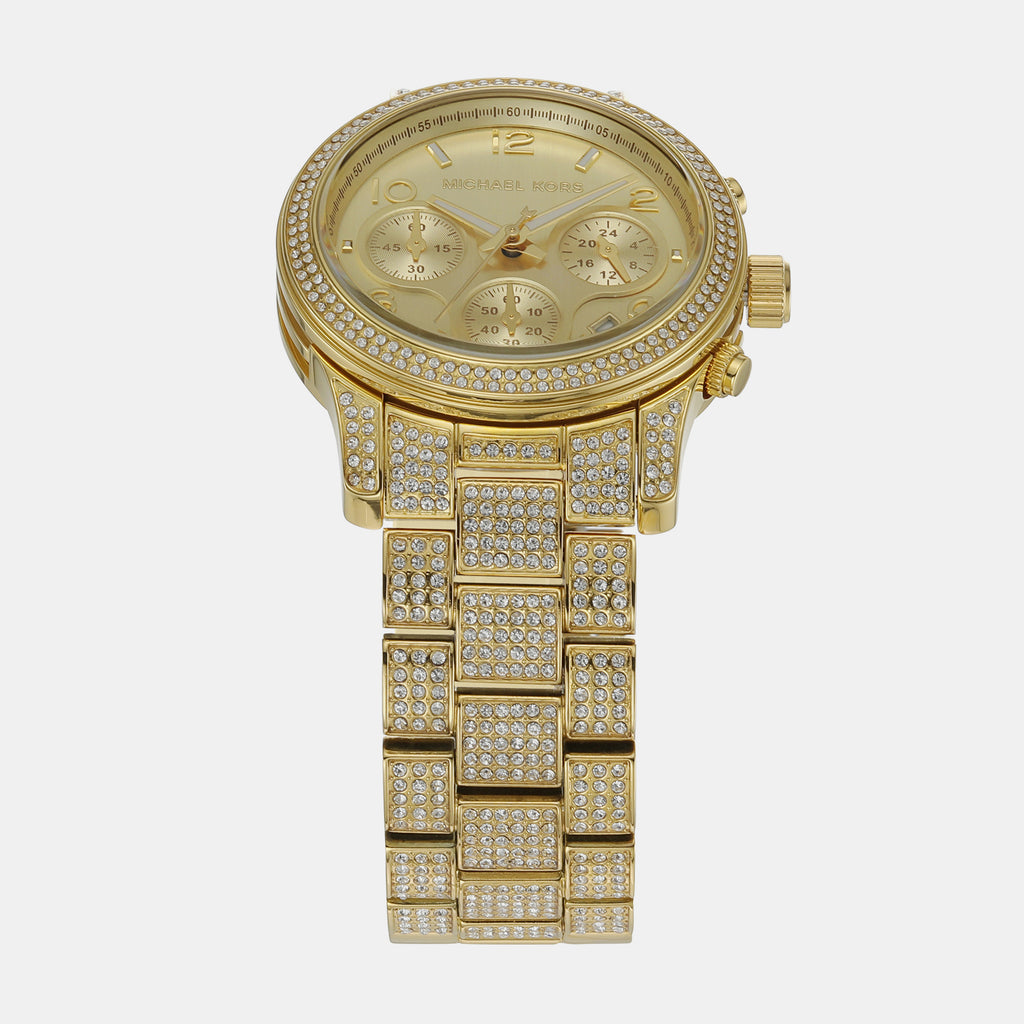 Michael Kors Women Round Gold watch