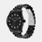 Female Black Analog Stainless Steel Watch MK7442