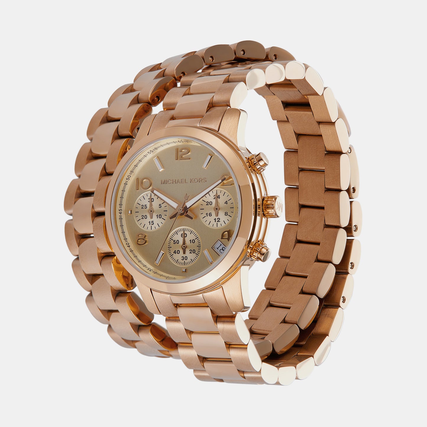 Women's Rose Gold Chronograph Stainless Steel Watch MK7453