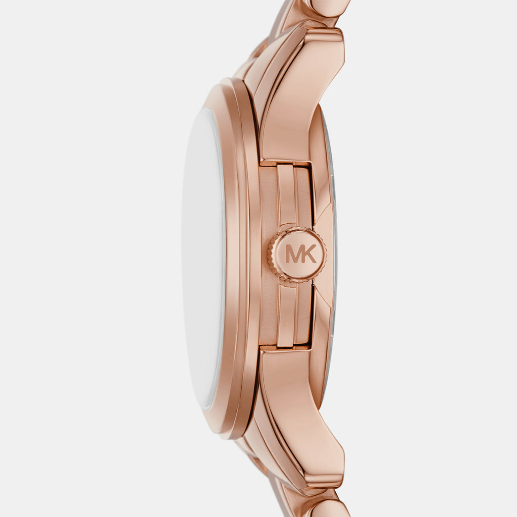 Michael Kors Women Round Rose Gold watch