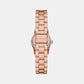 Female Runway Rose Gold Analog Stainless Steel Watch MK7458