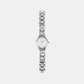 Runway Women Quartz White Dial Analog Stainless Steel Watch MK7474