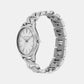 Runway Women Quartz White Dial Analog Stainless Steel Watch MK7474