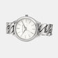 Runway Women Quartz White Dial Analog Stainless Steel Watch MK7474