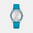 Michael Kors Round White Chronograph watch