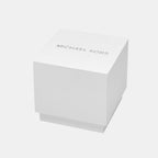 Hadyn Women Quartz White Dial Chronograph Silicone Watch MK7485