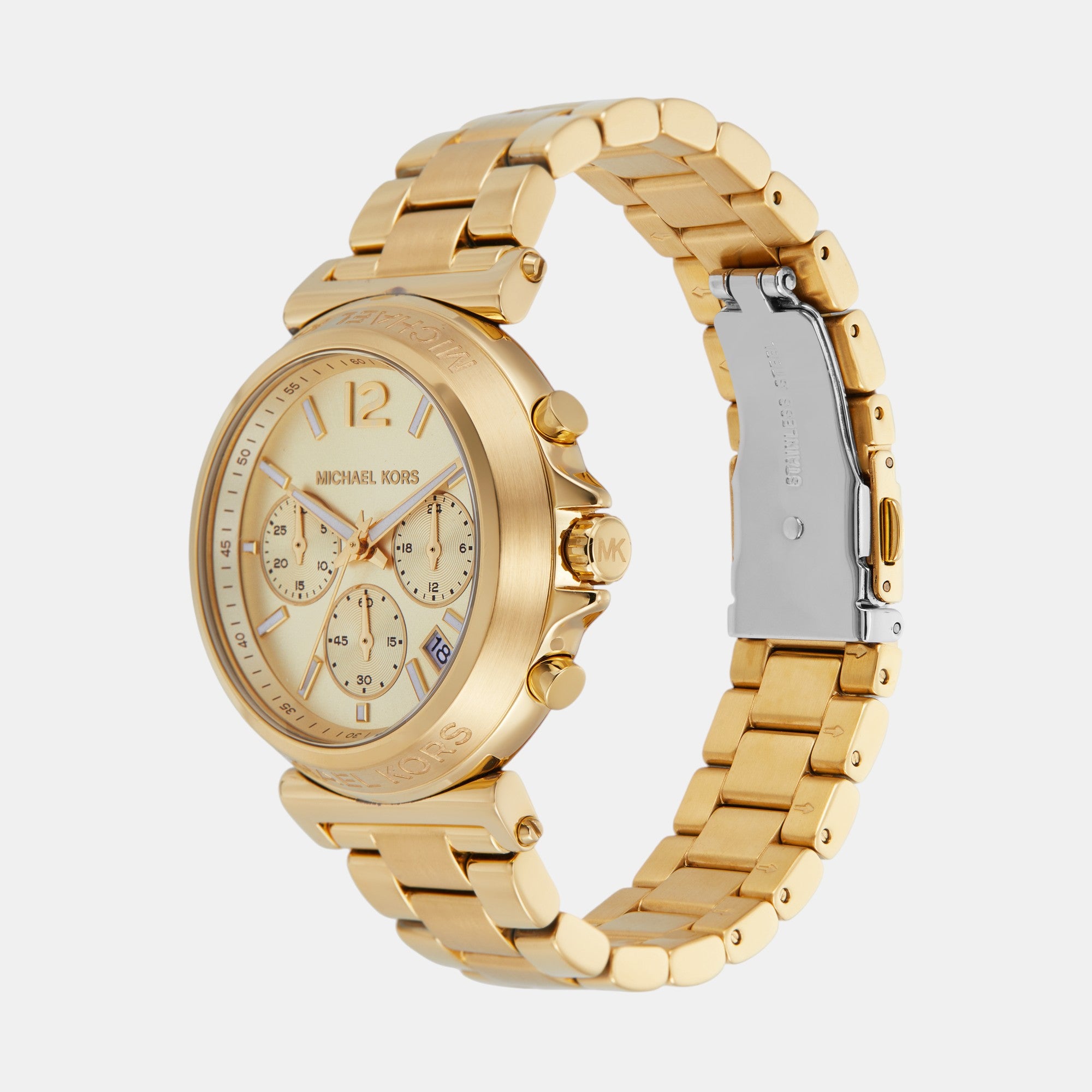 Michael Kors Women Round Gold watch