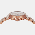 Michael Kors Women Round Rose Gold watch